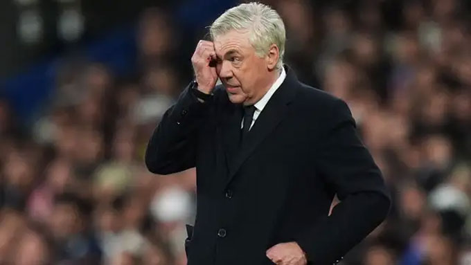 Real của Ancelotti đã thi đấu bết bát khi gặp các đối thủ mạnh ở mùa này