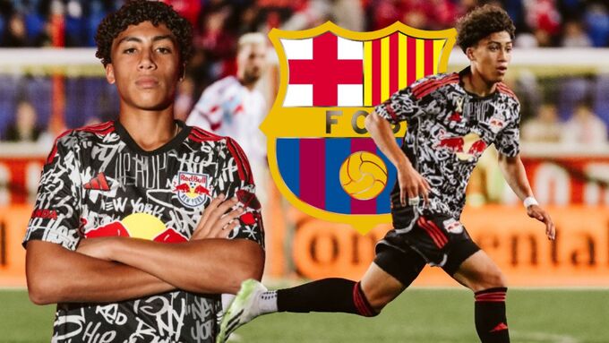 Mục tiêu Julian Hall của Barca là phát hiện mới nhất của bóng đá Mỹ.