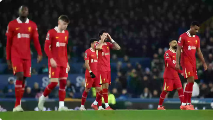 Liverpool đã hòa Everton 2-2