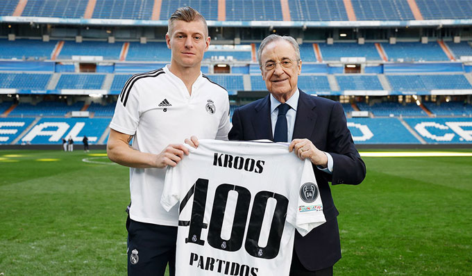 Perez tuyên bố Kroos là bản hợp đồng xuất sắc nhất thế kỷ của Real