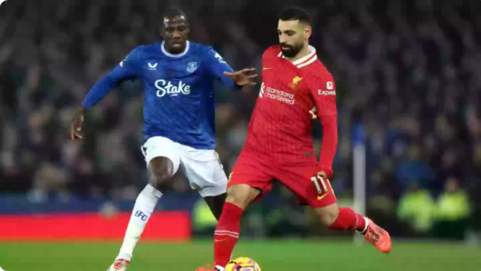 Salah thi đấu chói sáng ở trận gặp Everton