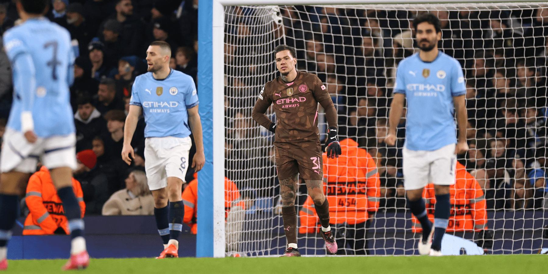 Ederson đã mắc hai lỗi dẫn đến bàn thua trong mùa giải này - nhiều bằng tổng số lỗi mắc phải trong 110 lần ra sân ở 3 mùa trước