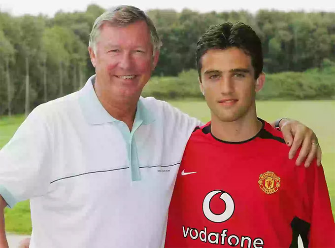 Rossi đã thi đấu 14 trận cho MU dưới thời Sir Alex