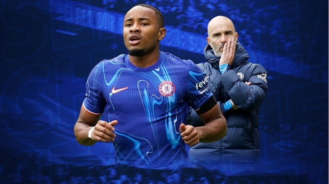 Để Christopher Nkunku lên đá trung phong là một giải pháp với Chelsea lúc này