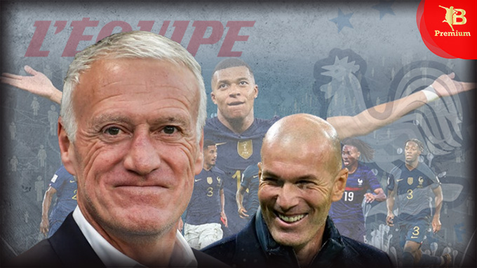 Với Didier Deschamps, Zidane là ứng viên phù hợp nhất kế nhiệm ông dẫn dắt ĐT Pháp