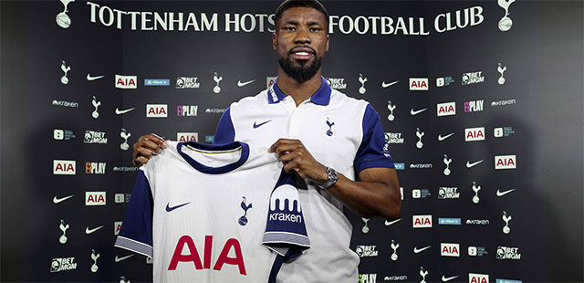 Danso đã thua trong cả 2 trận đầu đá cho Tottenham