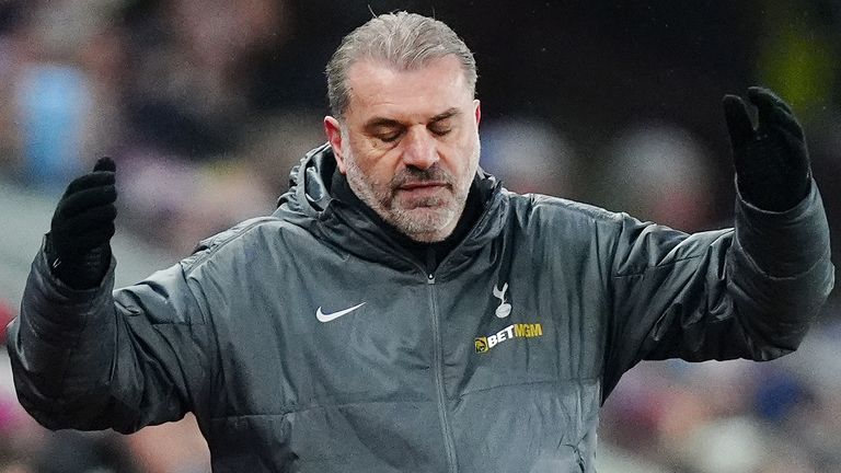 Spurs của Ange Postecoglou đã trải qua chuỗi trận kinh hoàng chỉ giành được 1 điểm sau 7 trận 