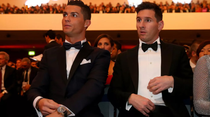 Ronaldo và Messi là kỳ phùng địch thủ