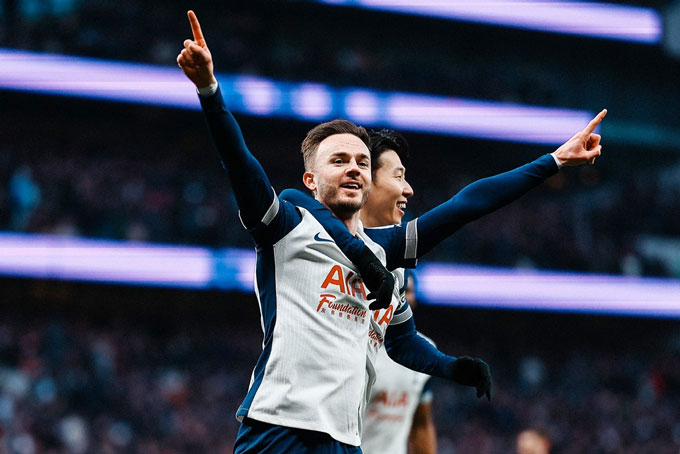 Niềm vui thắng lợi của Tottenham