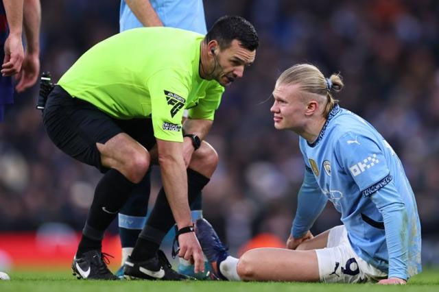 Haaland mới dính chấn thương ở trận Man City đại thắng Newcastle