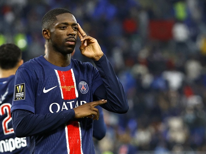 Ousmane Dembele đang ở thời kỳ rực rỡ nhất của sự nghiệp