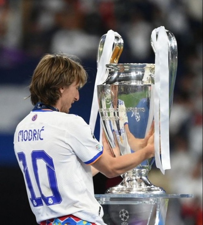 Luka Modric là biểu tượng không bao giờ thỏa mãn với thành công ở Madrid