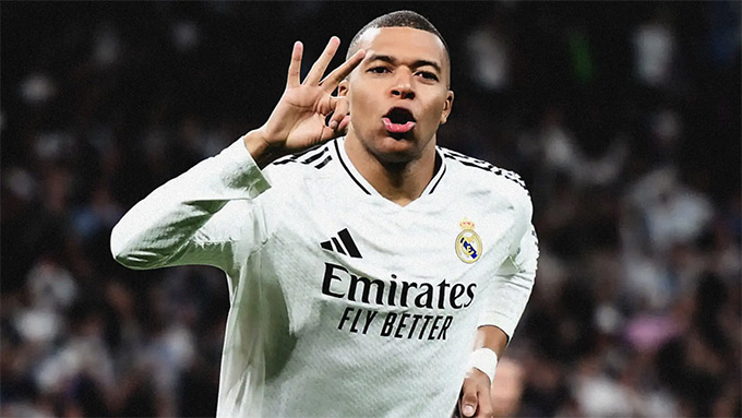 Mbappe tỏa sáng với một cú hat-trick