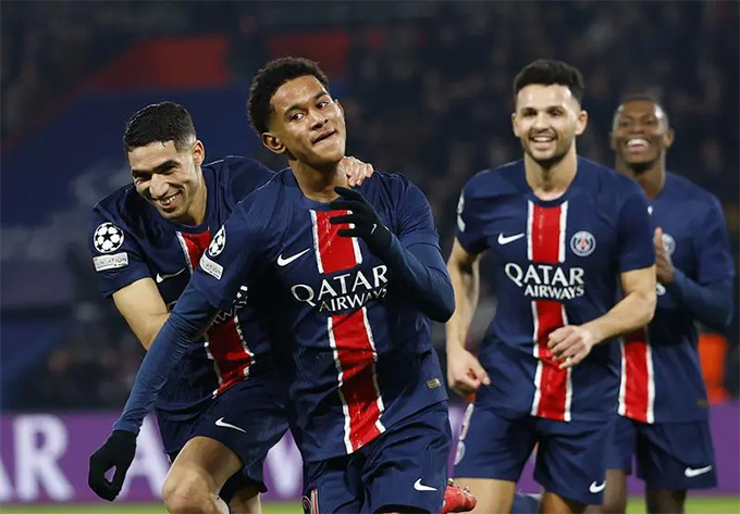 PSG có chiến thắng tưng bừng trước Brest