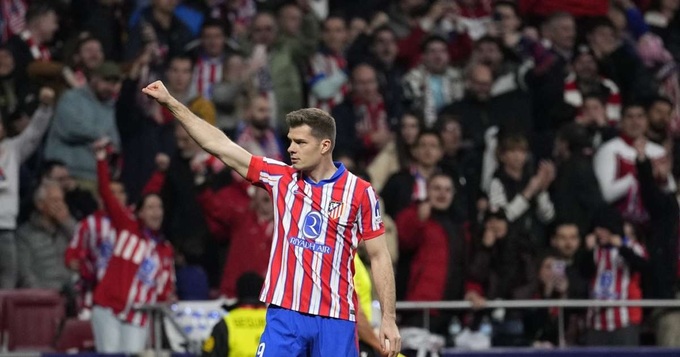 Một mình Sorloth đã đem về 12 điểm cho Atletico ở La Liga mùa này.