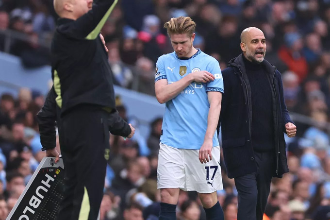 De Bruyne là một trong những cái tên nhiều khả năng sẽ rời Man City hè này