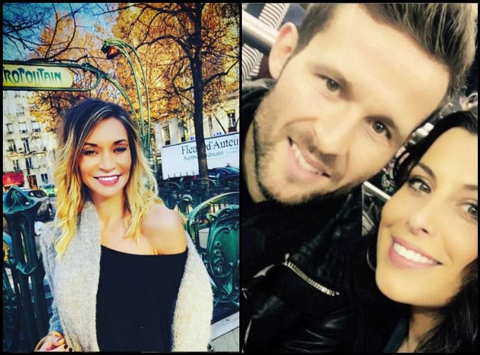 Yohan Cabaye dan díu với Laetitia Bernardini