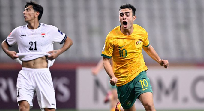 U20 Australia giành vé vào bán kết U20 châu Á 2025, đồng thời giành quyền dự U20 World Cup 2025