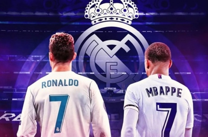 Cristiano Ronaldo từng tuyên bố sẽ dạy Kylian Mbappe đá tiền đạo nếu còn ở  Real Madrid