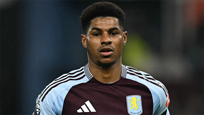 Rashford đang thi đấu bùng nổ tại Aston Villa