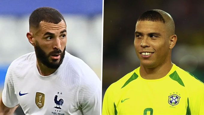 Benzema ngưỡng mộ Ronaldo Brazil hơn