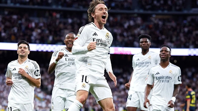 Modric vẫn đang thi đấu xuất sắc ở tuổi gần 40