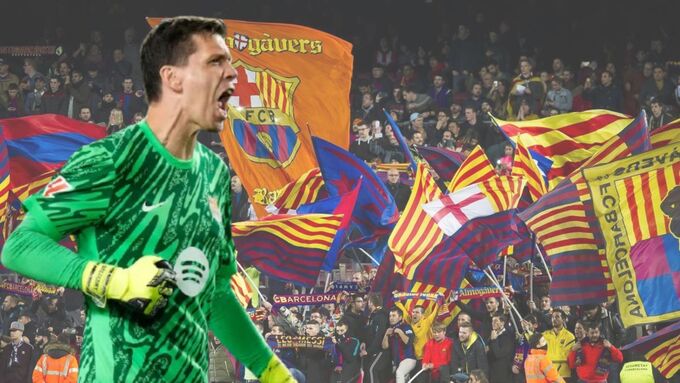 Chuỗi trận bất bại của Barca có công lớn của Szczesny.