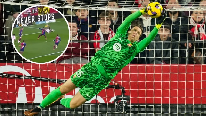 Phong độ xuất sắc của Szczesny giúp Barca yên tâm trước màn tái ngộ với Atletico.