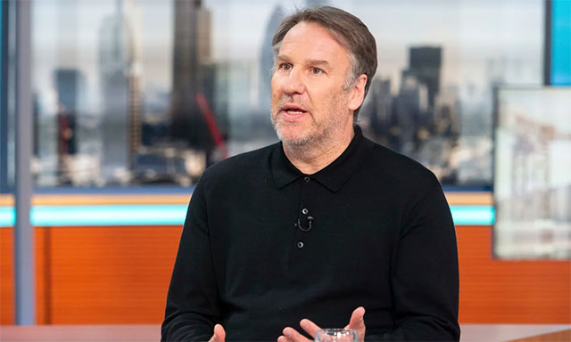 Paul Merson đang làm bình luận viên cho Sky Sports