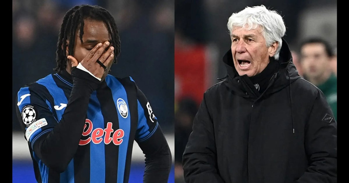 Lookman bất hòa với HLV Gasperini và có thể muốn rời Atalanta