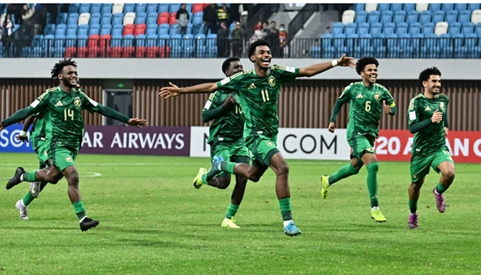 U20 Saudi Arabia đã 3 lần đăng quang 