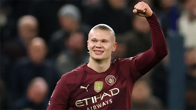 Haaland ghi bàn duy nhất mang về chiến thắng cho Man City