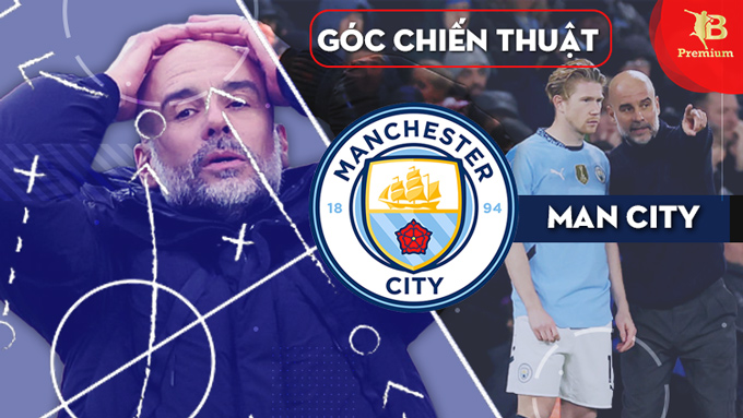 HLV Pep Guardiola của Man City đang buộc phải tự thay đổi