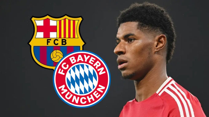 Rashford đang trong tầm ngắm của Barca và Bayern