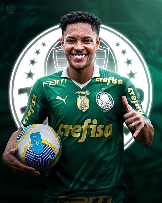 Roque ký hợp đồng 5 năm với Palmeiras