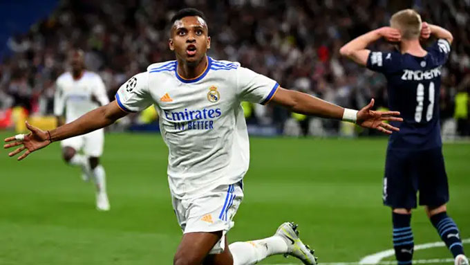 Rodrygo vẫn đóng góp rất nhiều cho Real dù không được dùng ở vai trò sở trường