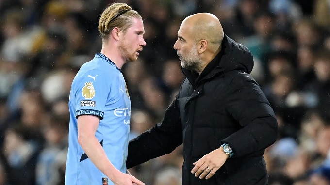 Pep vẫn mong De Bruyne ở lại Man City