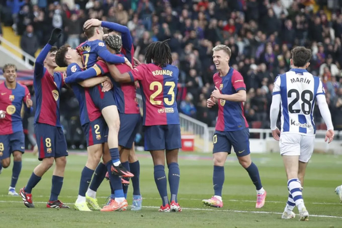 Barca đã có 19 cầu thủ ghi bàn mùa này