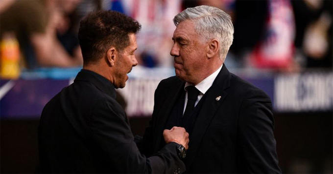 HLV Ancelotti nể trọng Simeone