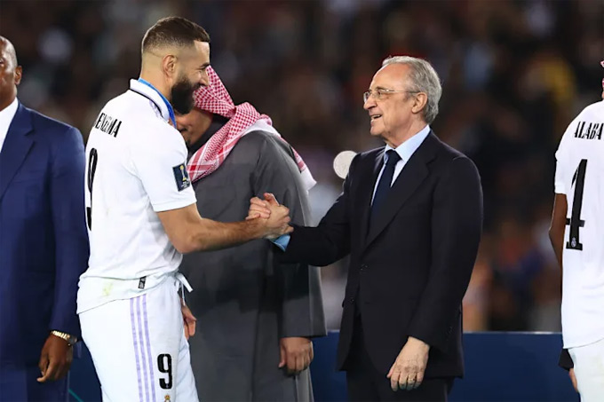 Benzema có mối quan hệ rất tốt với chủ tịch Perez