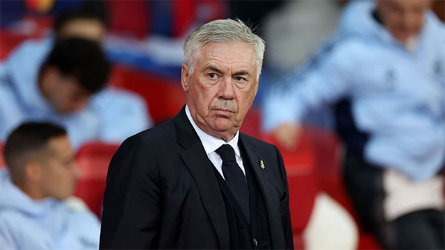 HLV Ancelotti đang lo ngại về tinh thần của các cầu thủ