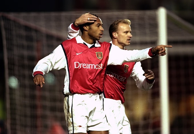Henry học được sự sáng tạo từ Bergkamp 
