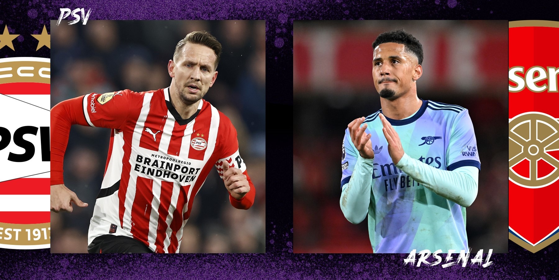 Vòng 1/8 Champions League sẽ mang đến một cuộc chạm trán hấp dẫn khi PSV Eindhoven đón Arsenal 