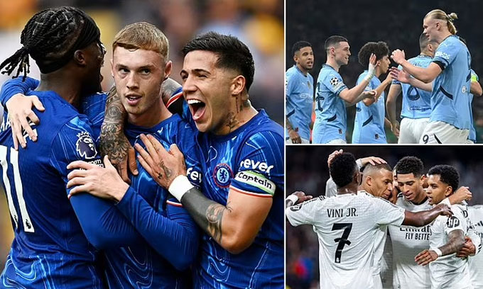 Chelsea vượt mặt Real và Man City về giá trị đội hình