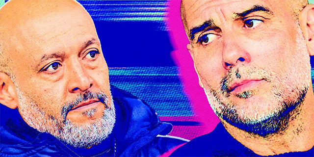 Cuộc đối đầu giữa HLV Nuno Santo và Pep Guardiola hứa hẹn sẽ rất thú vị.