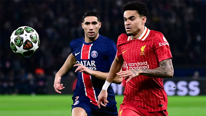 PSG không có sự ủng hộ của lịch sử trước trận lượt về vòng 1/8 với Liverpool tại Anfield