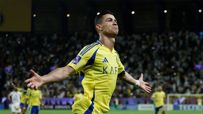 Ronaldo liên tục tỏa sáng trong màu áo Al Nassr