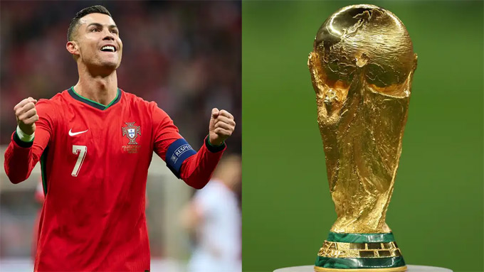 Mục tiêu của Ronaldo là chức vô địch World Cup 2026