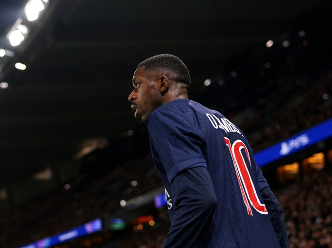 Dembele đang bay cao trong màu áo PSG mùa này