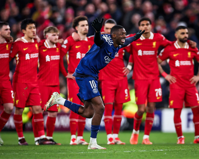 PSG vượt qua ứng viên vô địch Liverpool một cách thuyết phục